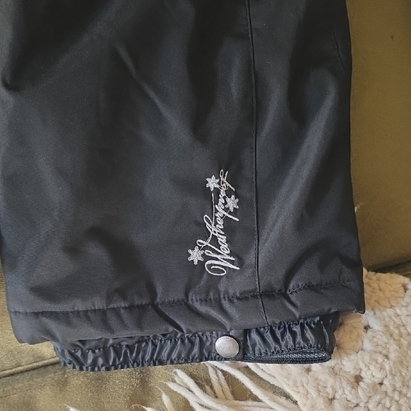 Like New Weatherproof Black Girl's Overall (Bib) Snowpants-Size L (14-16) - Picture 6 of 7